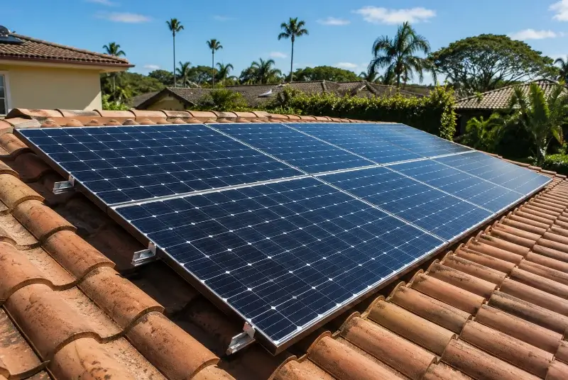 Installation de panneaux solaires à Jatxou
